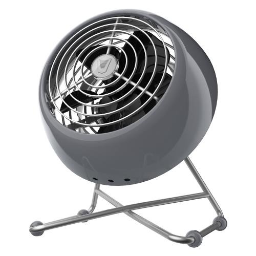 【VORNADO 沃拿多】沃拿多 摩登迷你復古扇VFANMM19(灰色)★80B010